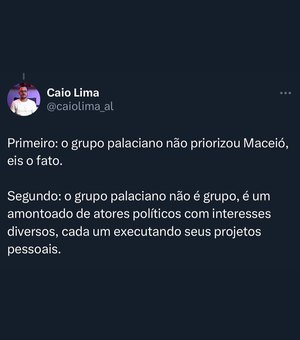 Assessor de Teca Nelma sobe o tom contra candidatura de Rafael Brito a prefeito de Maceió