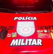 Jovens pernambucanos são presos com drogas em Novo Lino, interior de AL