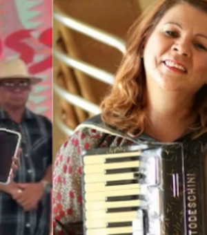 [Vídeo] Cordelista homenageia Ditinha do Acordeon no encerramento do Mês da Mulher em Arapiraca