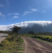 'Queda de nuvem' é registrada por biólogo cearense na Bahia