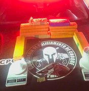Homem é preso com 13 kg de maconha e arma de fogo no Tabuleiro do Martins