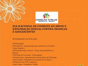 Conselho Tutelar promove ação no Dia Nacional de combate ao abuso e exploração sexual de crianças e adolescentes