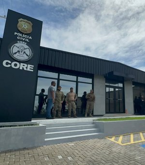 Governo de AL entrega nova sede da Coordenadoria de Recursos Especiais da Polícia Civil