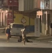 Jovens espancam homem em via pública no bairro Tabuleiro do Martins