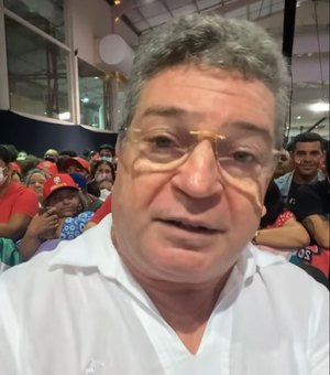 “Divisão de áreas e chuvas” provocaram atraso em evento Pró-Lula em Maceió, diz presidente do PT
