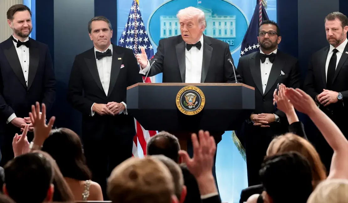 Homem atira durante jantar de Trump com correspondentes em Washington