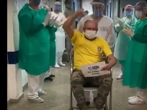 [Vídeo] Curados de Covid-19, nove pacientes recebem alta do HEA em Arapiraca