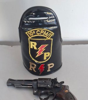 Homem é preso por posse ilegal de arma de fogo na zona rural do município de Craíbas