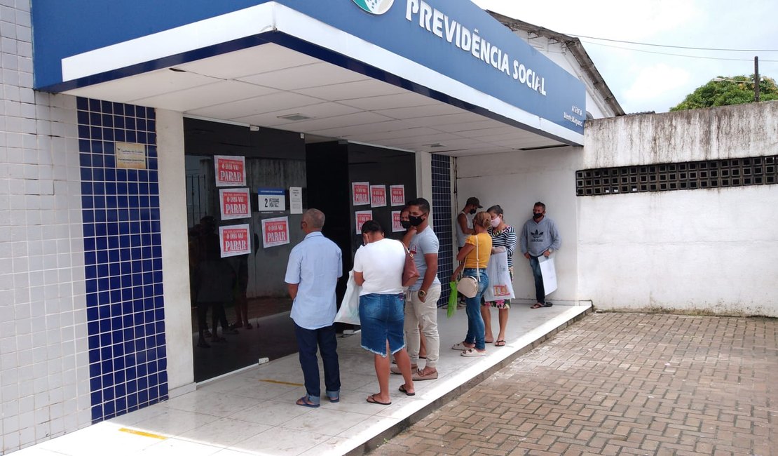 Semana começa com greve do INSS e agências fechadas em Alagoas
