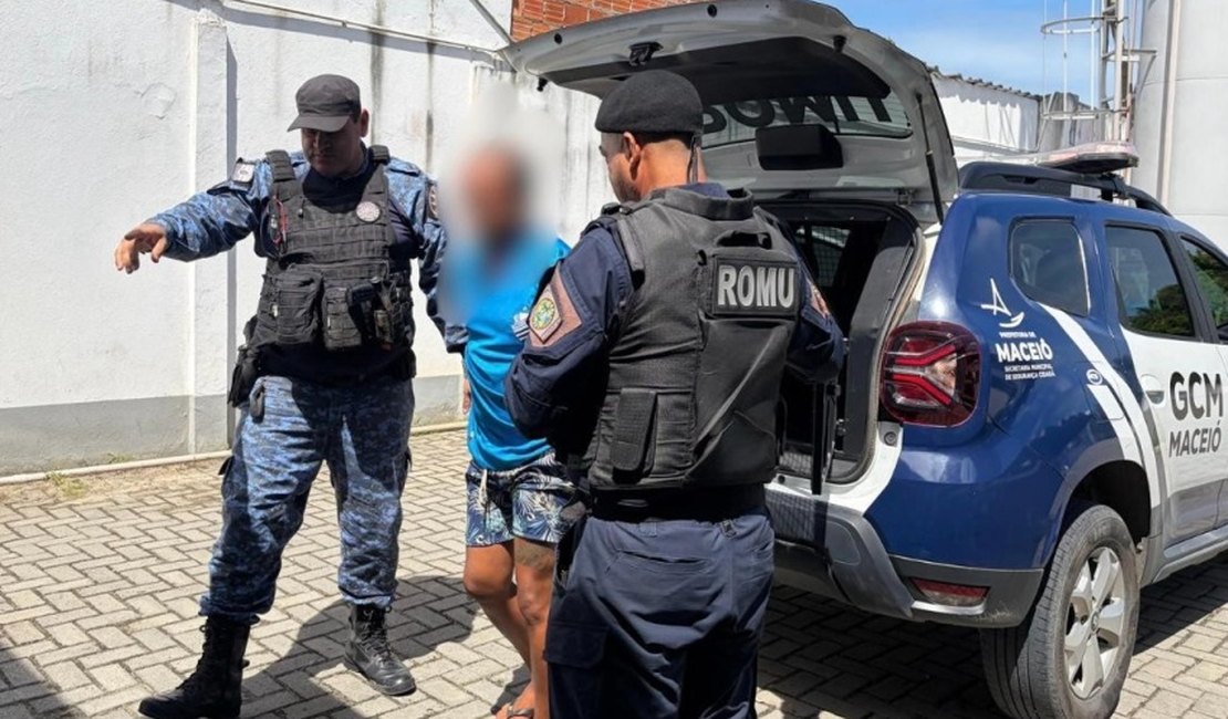 Homem é detido após descumprir medida protetiva em Maceió