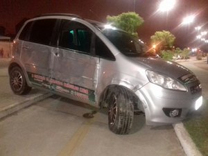 Motorista embriagado atropela pai e filho