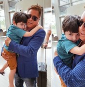 Leonardo volta a aparecer com o neto após divergências familiares e emociona fãs