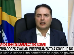 Em entrevista à CNN, Renan Filho avalia enfrentamento à Covid-19 no país