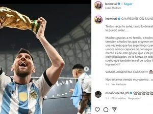 Messi gasta R$ 1 milhão em presentes para campeões da Copa