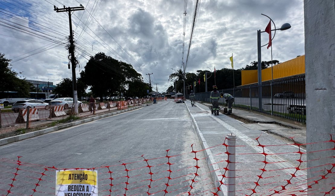 Obras de duplicação da Avenida Durval de Góes Monteiro avançam na capital