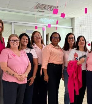 TCE-AL promove ação sobre prevenção ao câncer de mama e acolhimento às mulheres