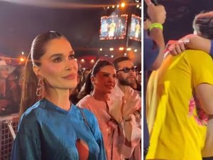 Hugo chora em show ao contar que esposa perdeu o bebê: ' É um aprendizado'