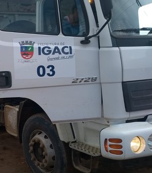 Prefeitura de Igaci é notificada pelo IMA por descarte irregular de entulho