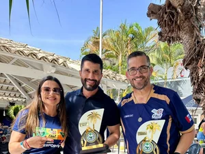 Leonardo Dias é homenageado pelo CATO e reafirma parceria para fortalecer o tiro esportivo