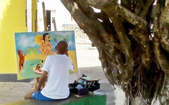 Morre o artista plástico Wendel Silva, de Piaçabuçu,  vítima de grave problema de saúde