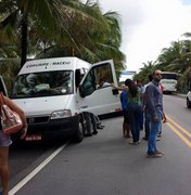 Bandidos atiram em motorista durante assalto na AL-101 Sul