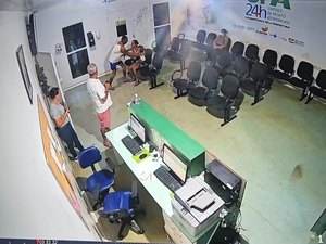 [Vídeo] Homem agride companheira dentro da UPA de Palmeira e causa dano ao patrimônio público