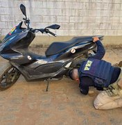PRF prende homem por receptação e adulteração de motocicleta em Palmeira