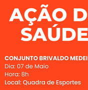Secretaria realiza Ação de Saúde no Conj. Brivaldo Medeiros nesta quarta (07) em Palmeira