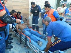 Ventania provoca incidentes e fere homem em Arapiraca