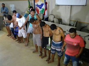Operação integrada prende dez pessoas suspeitas de integrar o PCC em Alagoas