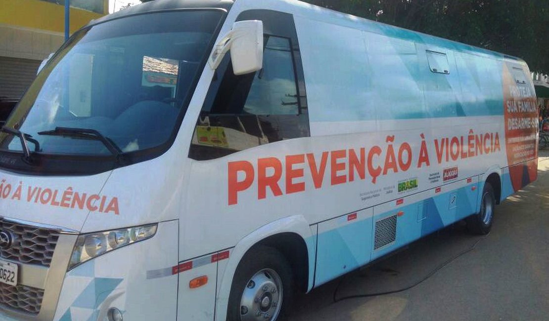 Campanha de entrega voluntária de armas de fogo acontece em Penedo