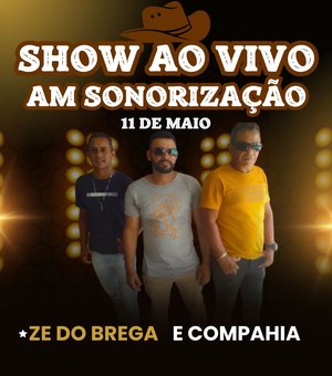 Dia das Mães será celebrado com Zé do Brega e Companhia no Clube do Servidor de Arapiraca