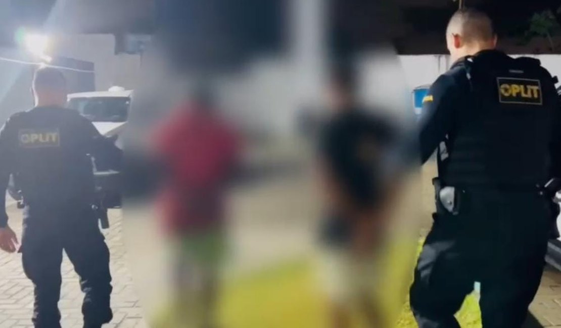 [Vídeo] Suspeitos de furtar ar-condicionado de loja em Mangabeiras são presos