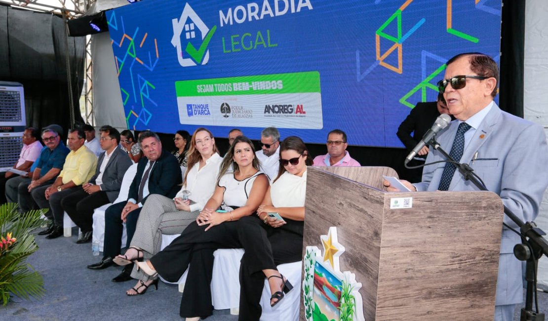 177 títulos de propriedade são entregues a moradores de Tanque D’arca e Campo Alegre