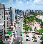Crescimento da malha cicloviária transforma orla marítima de Maceió