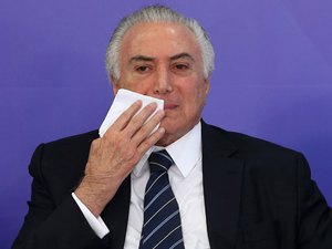 “Não existe crise econômica no Brasil”, diz Michel Temer 