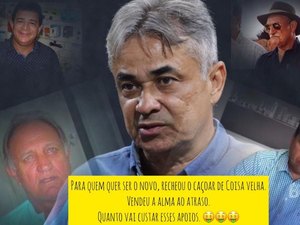 Candidato Sebastião de Jesus ‘rasga’ seu discurso, alia-se a ex-prefeitos e pede conselhos a Beto Baia