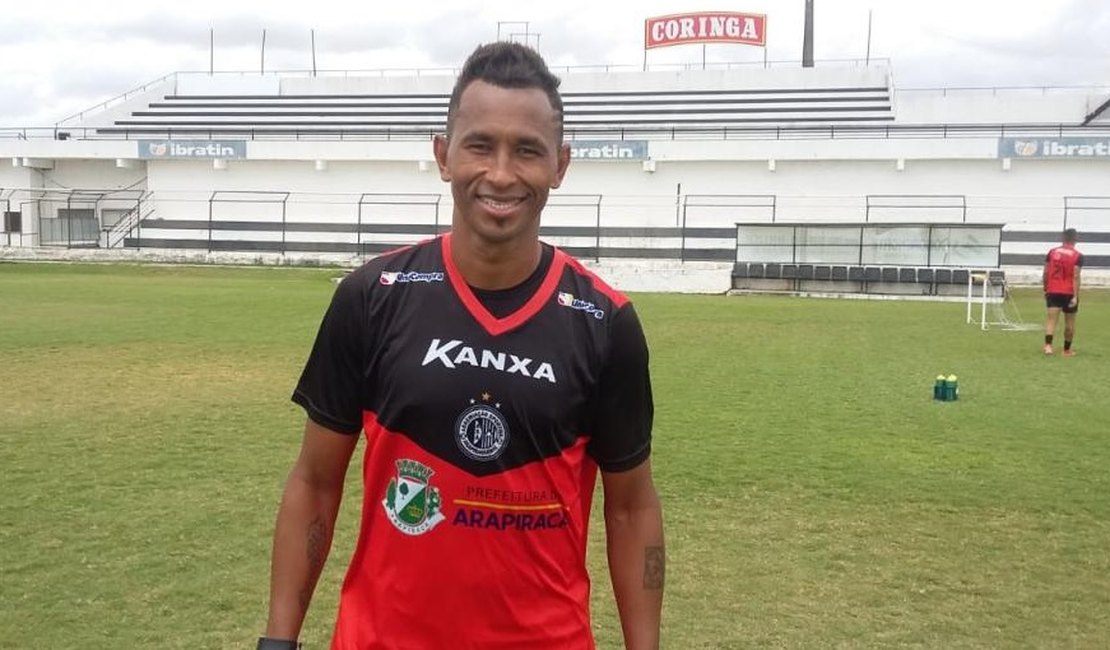 Após retorno ao ASA, Ciel vai usar camisa 99 no amistoso contra o Flamengo-PE