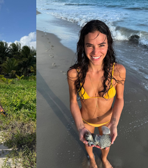 Bruna Marquezine publica carrossel de fotos curtindo férias em Alagoas