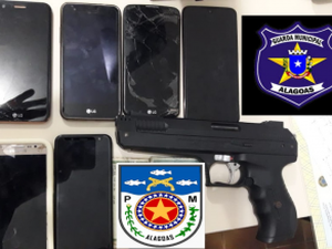 Três acusados de promover arrastão são presos no Agreste do estado