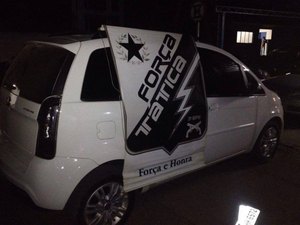 Trio rouba veículo e através de rastreador polícia consegue recuperar