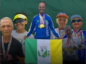 Seis atletas de Arapiraca se destacam na ﻿VI Copa Brasil de Atletismo Master na Paraíba