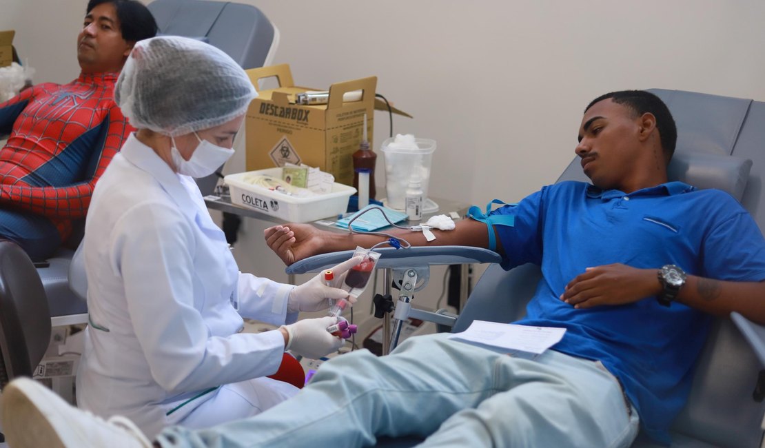 Hemoal leva equipe itinerante para coletar sangue em Coruripe nesta quinta-feira (12)