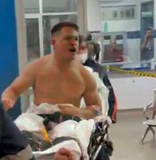 Vereador baleado em atentado promete honrar morte de assessor durante transferência para hospital