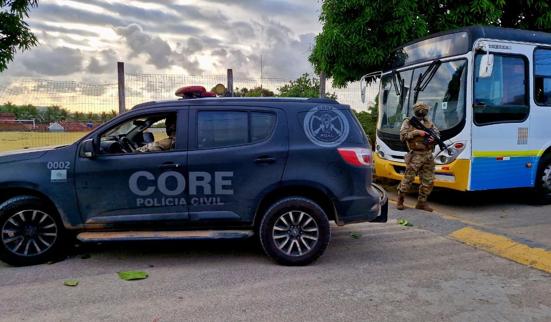 Quatro suspeitos de homicídio são presos em operação deflagrada em Marechal Deodoro