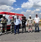 Cabo Bebeto acompanha reintegração de posse de fazenda ocupada pelo MST em Arapiraca