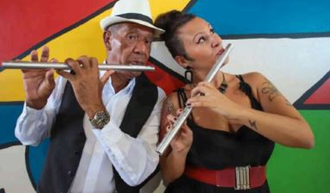 Dueto entre Ana Gal e Chau do Pife será apresentado em Arapiraca no próximo sábado (14)