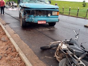 Colisão entre caminhonete e moto resulta em uma vítima fatal na AL-115