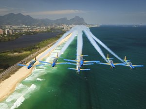 Maceió comemora seus 200 anos com Esquadrilha da Fumaça