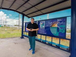 Prefeitura de Rio Largo revitaliza abrigos de ônibus e reforça combate ao vandalismo